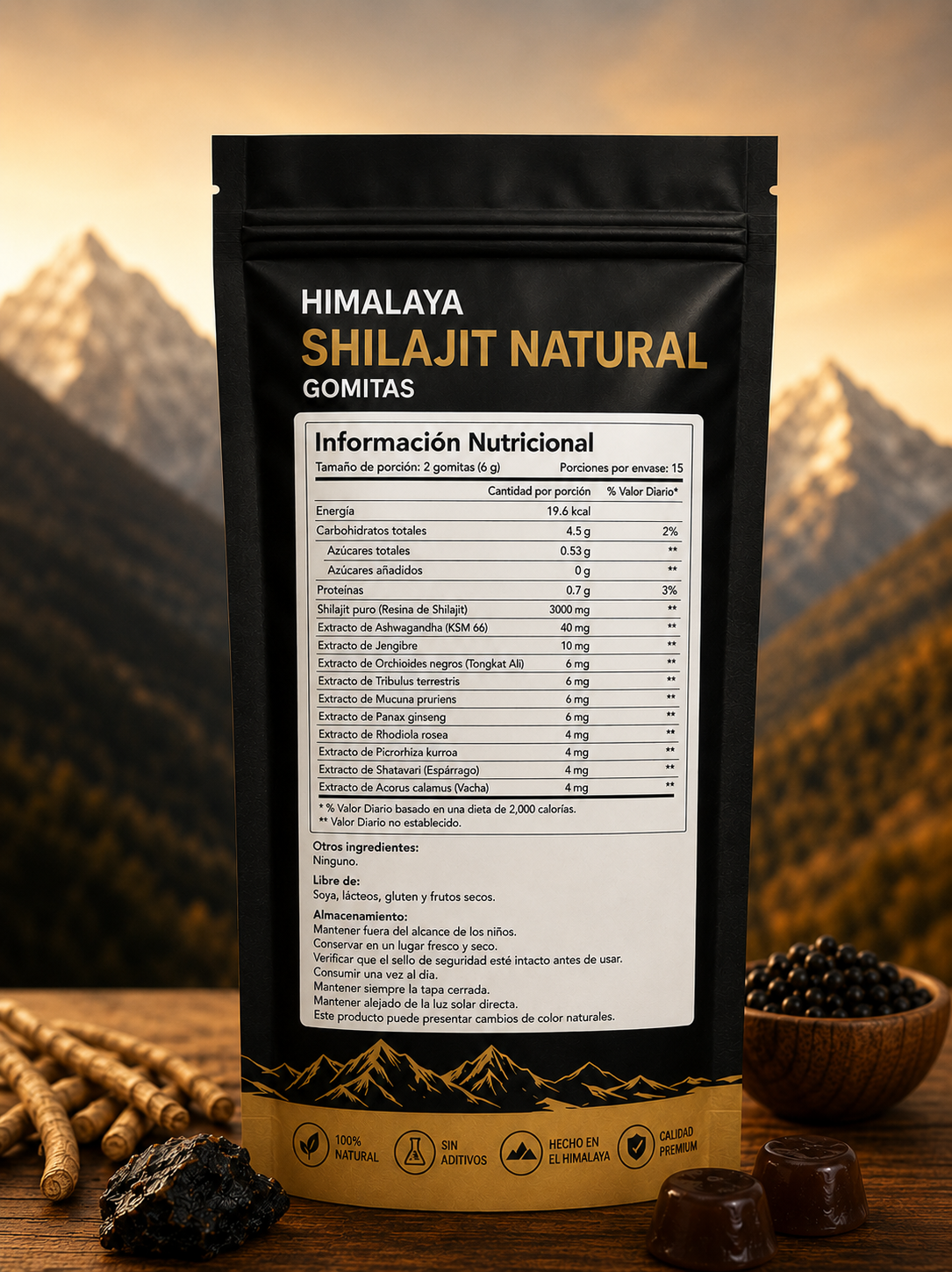 Gomitas Shilajit Himalaya