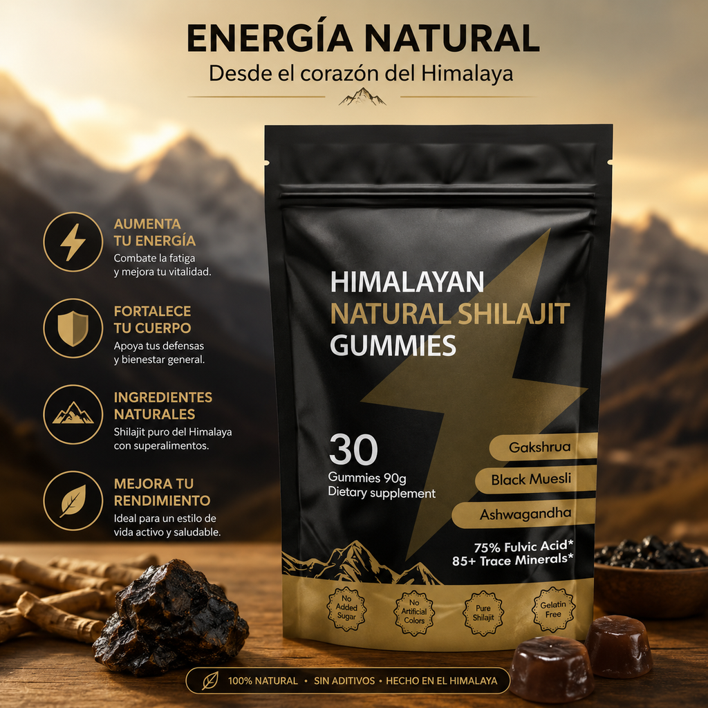 Gomitas Shilajit Himalaya