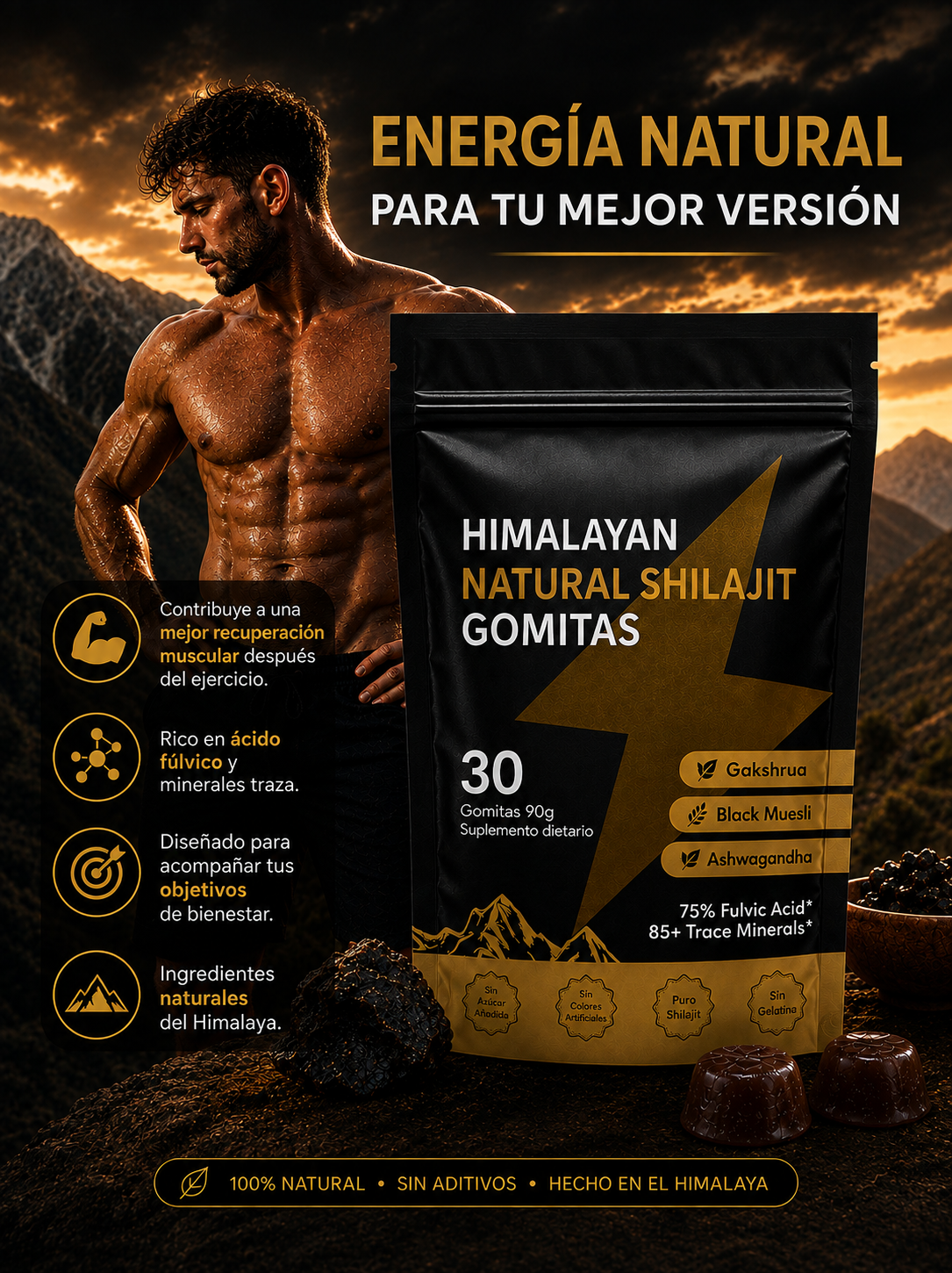 Gomitas Shilajit Himalaya