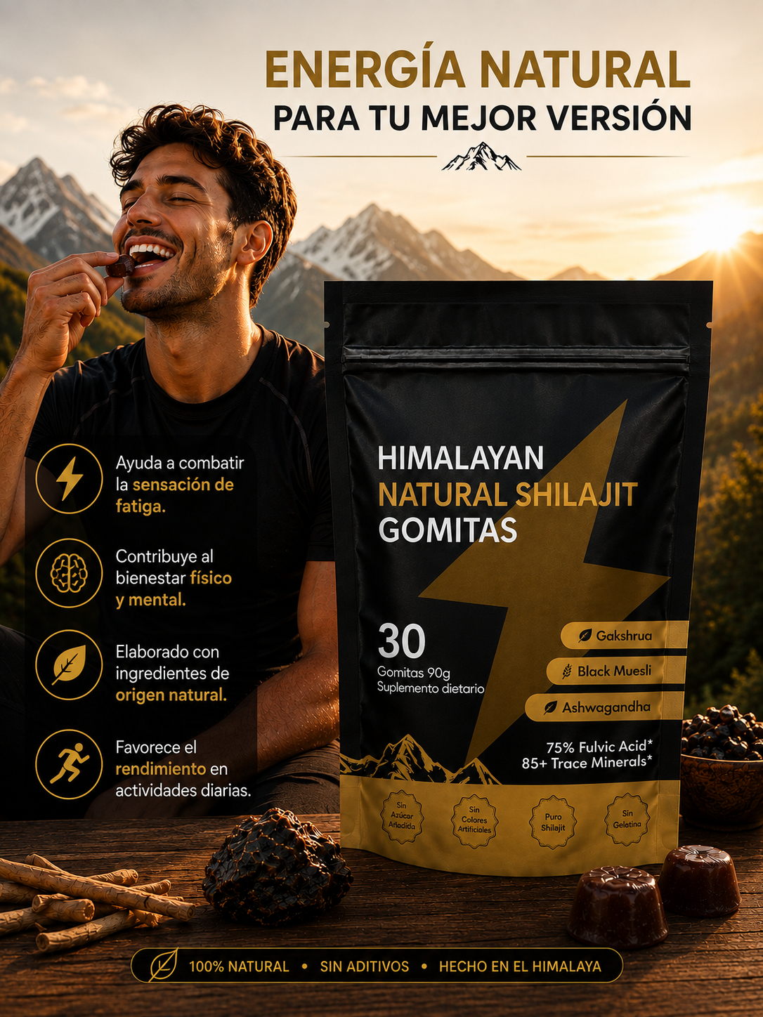 Gomitas Shilajit Himalaya