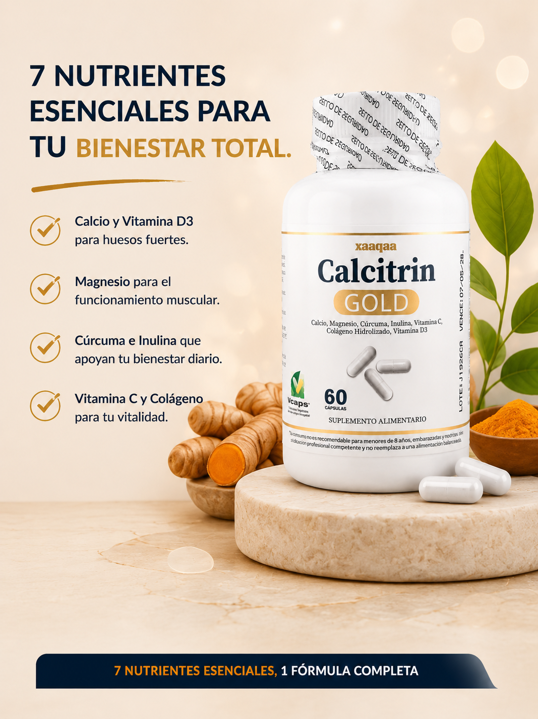 Calcitrin Gold