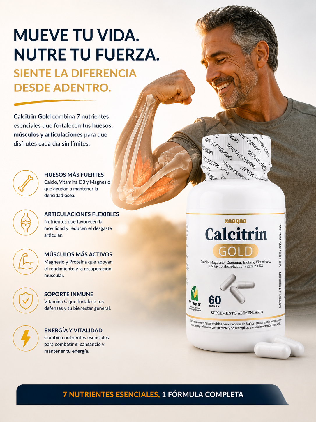 Calcitrin Gold