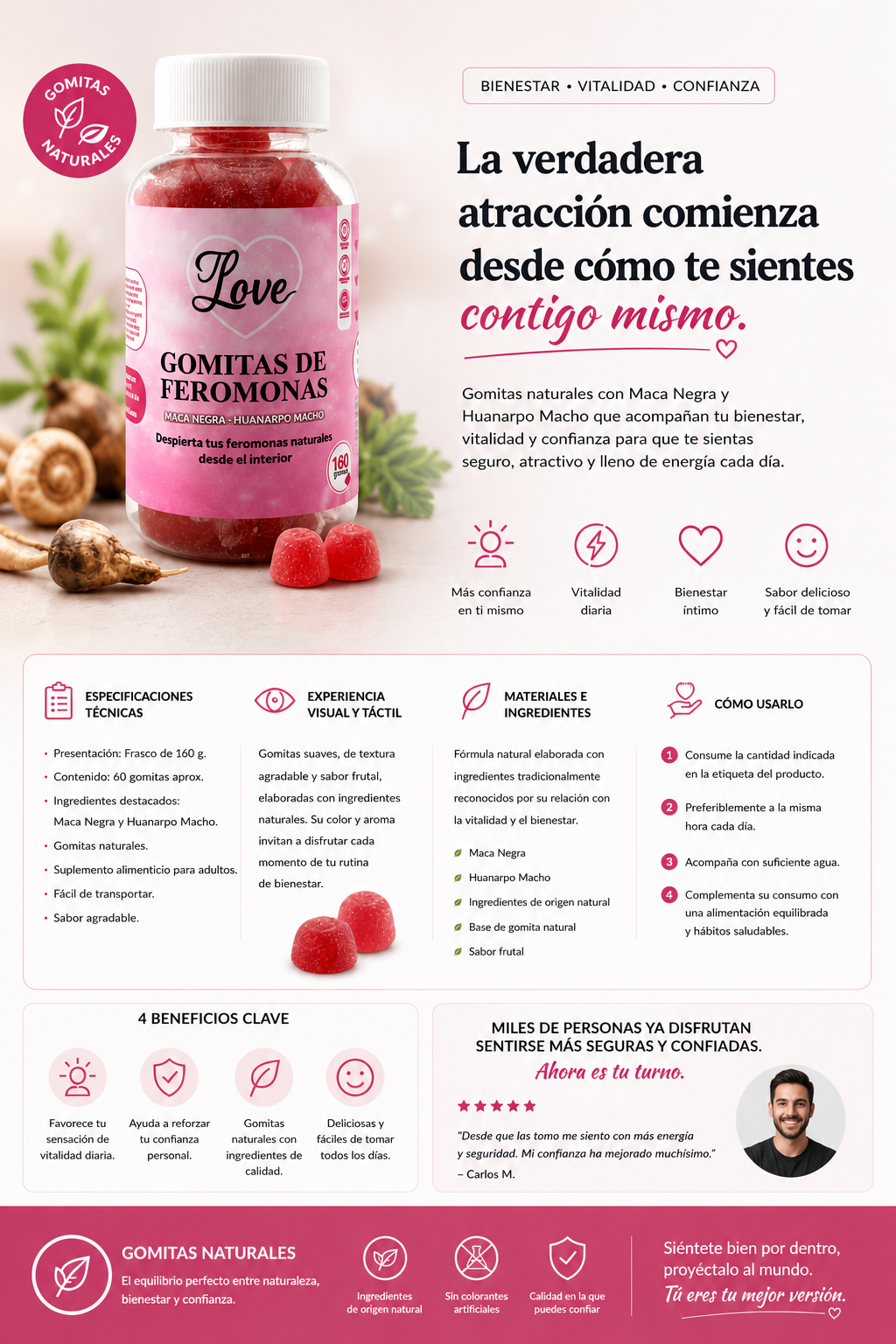 Love Gomitas De Feromonas