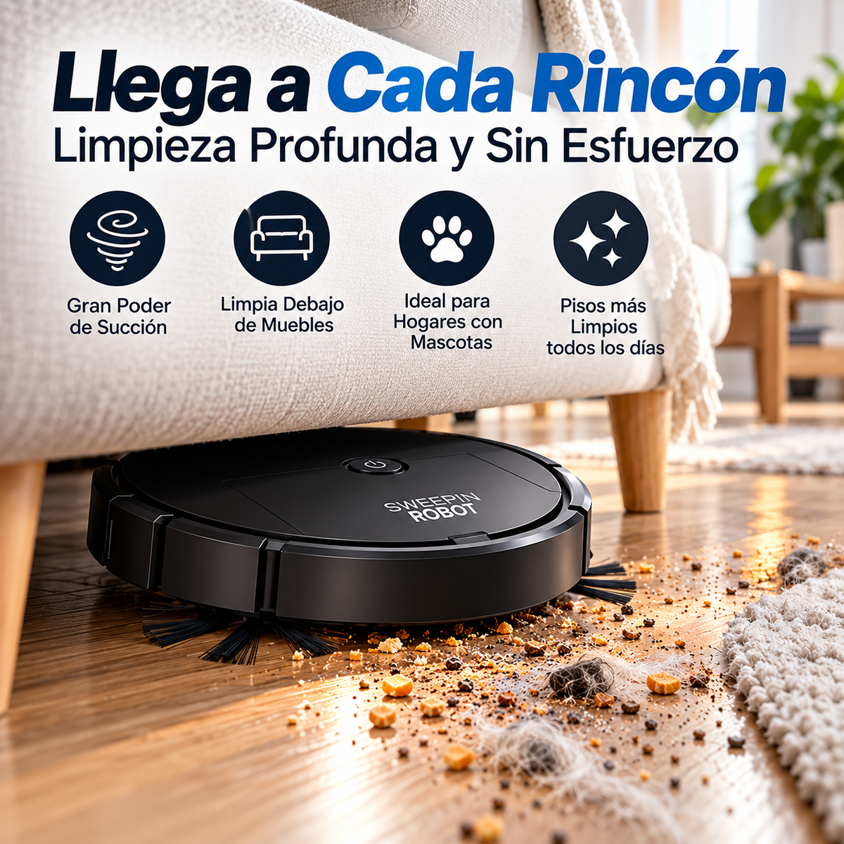 Sweepin ROBOT  Aspiradora Inteligente